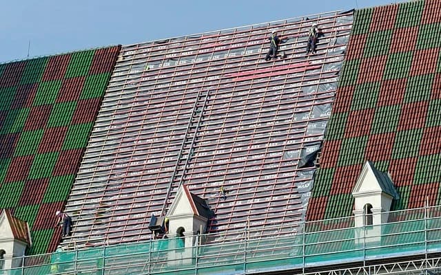 Tetto chiesa restauro